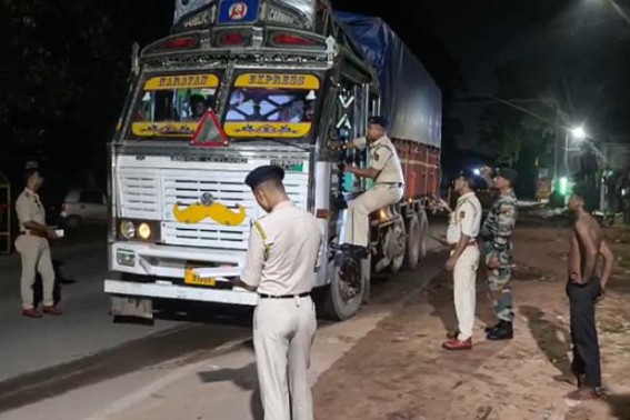 Tripura VC Elections: Security Tightened Tripura VC Elections: Security Tightened