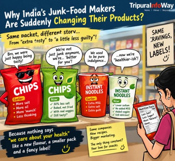 Why India’s Junk-Food Makers Are Suddenly Changing Their Products Why India’s Junk-Food Makers Are Suddenly Changing Their Products