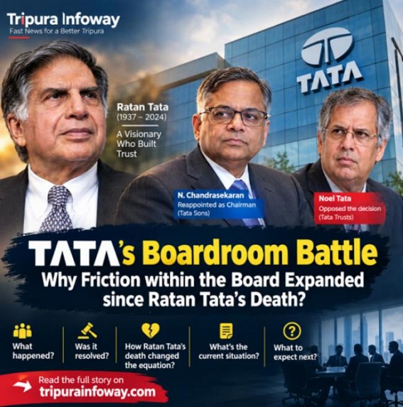 Tata’s Boardroom Battle: Why Ratan Tata’s Death Changed the Equation Tata’s Boardroom Battle: Why Ratan Tata’s Death Changed the Equation