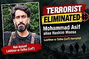 LeT Terrorist Killed in Encounter in J&K’s Budgam LeT Terrorist Killed in Encounter in J&K’s Budgam